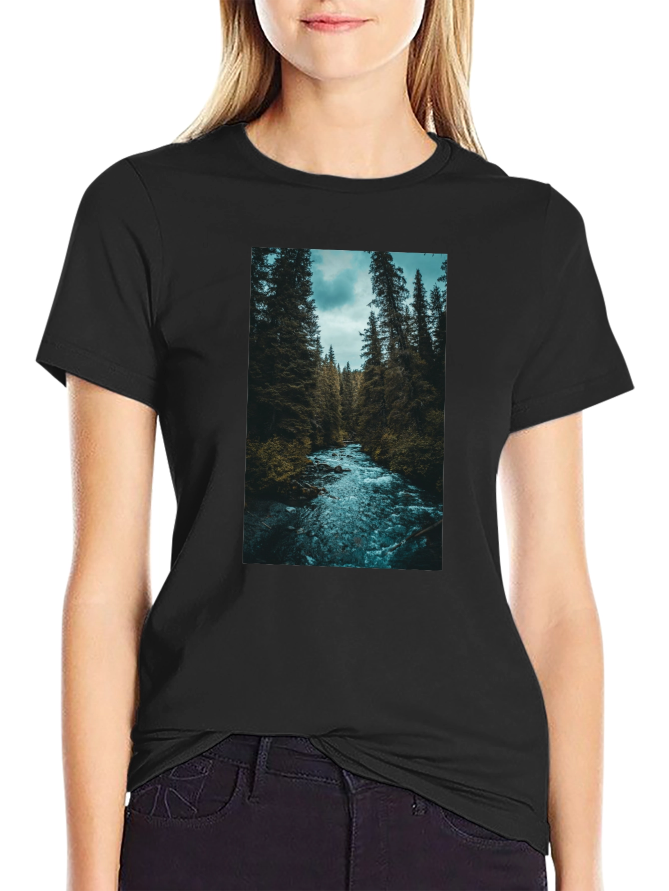 Nature Stream Graphic Tee