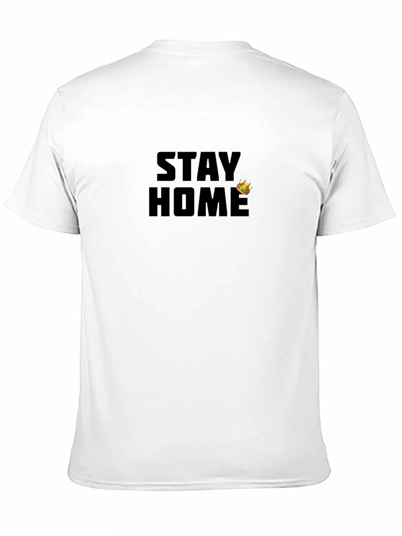Stay Home King Graphic Tee - Stylish Comfort