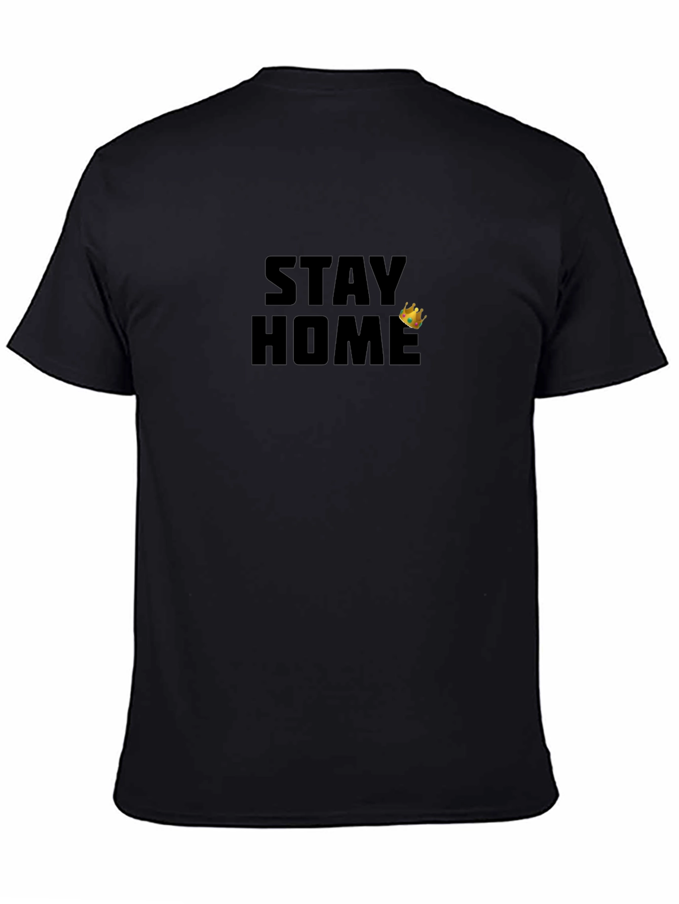 Stay Home King Graphic Tee - Stylish Comfort