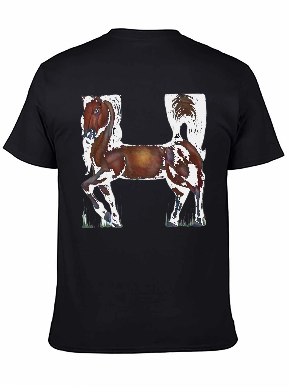 Horse Letter H Graphic Tee