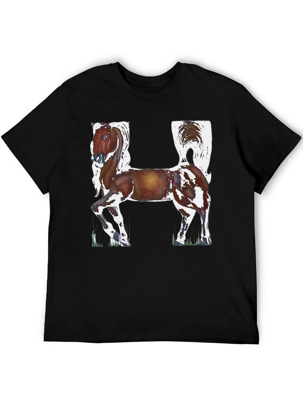 Horse Letter H Graphic Tee