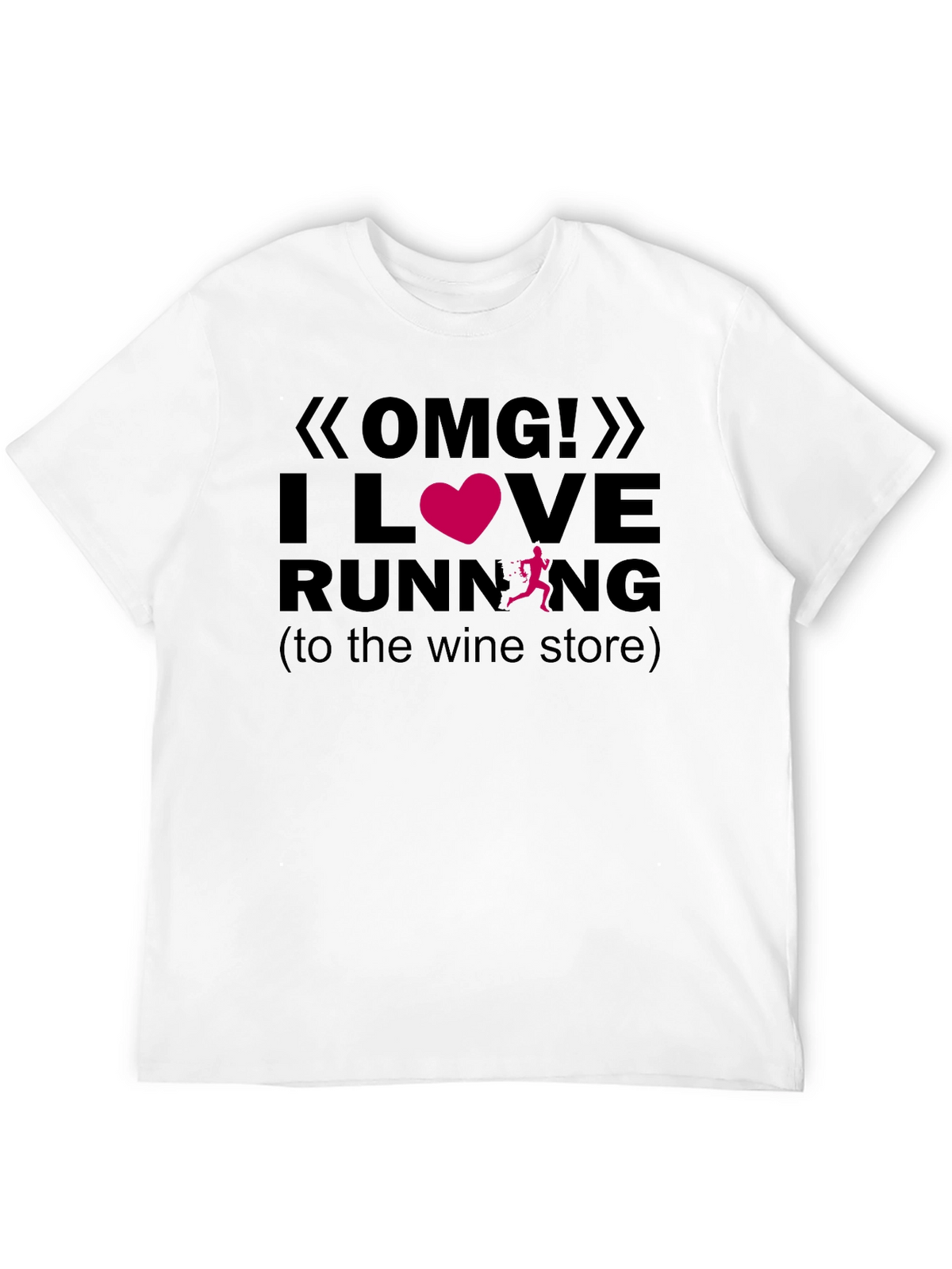 OMG! I Love Running Graphic Tee