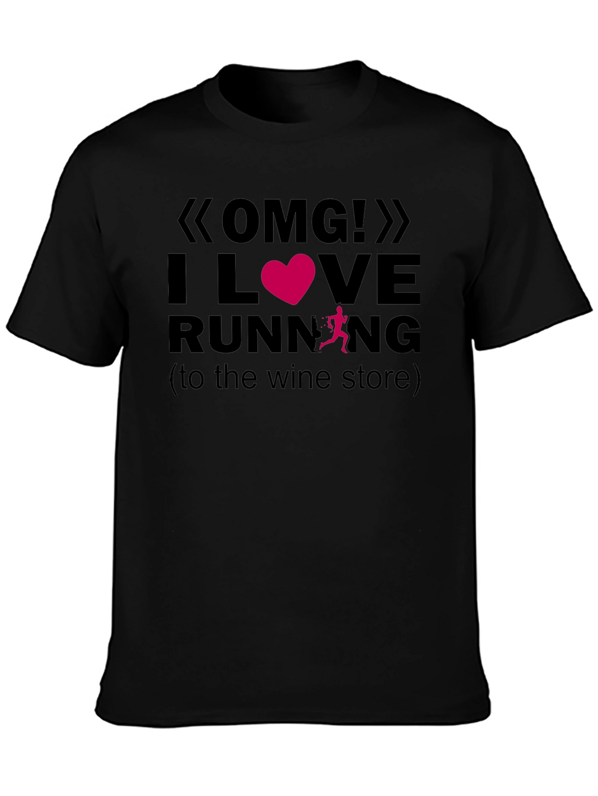 OMG! I Love Running Graphic Tee