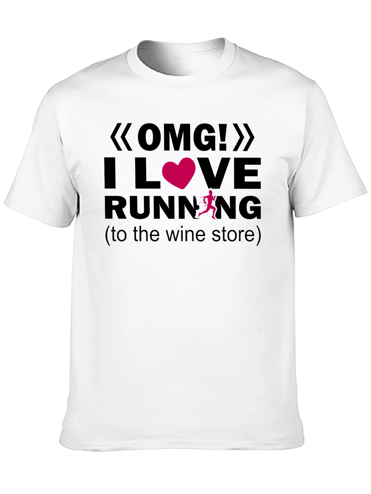 OMG! I Love Running Graphic Tee