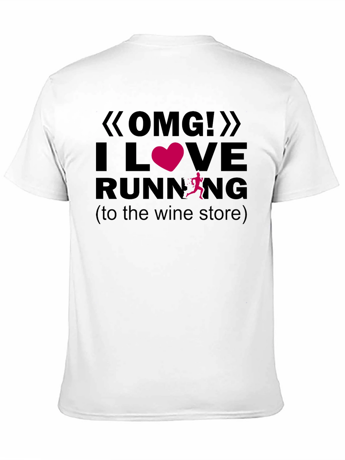 OMG! I Love Running Graphic Tee