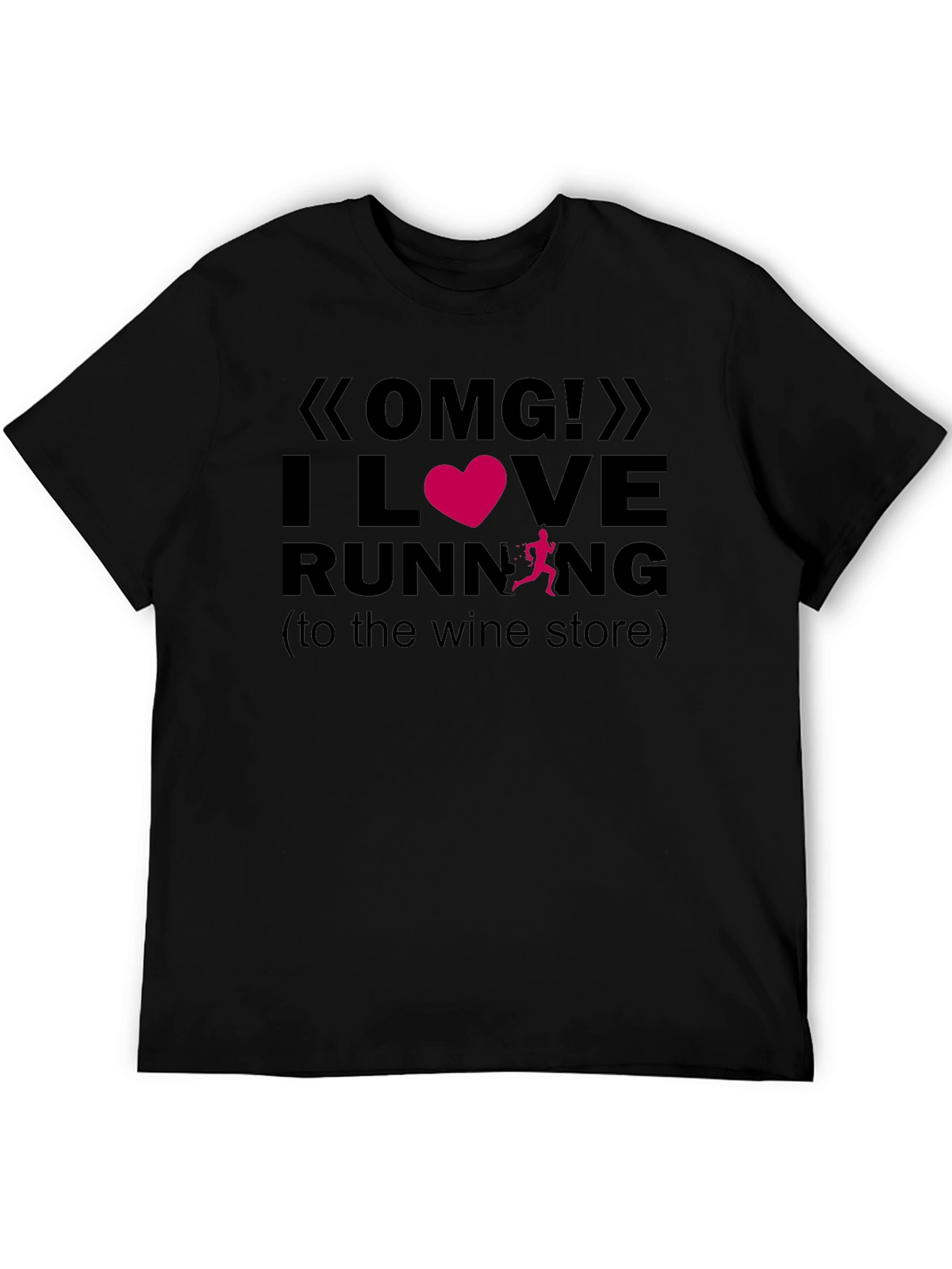 OMG! I Love Running Graphic Tee