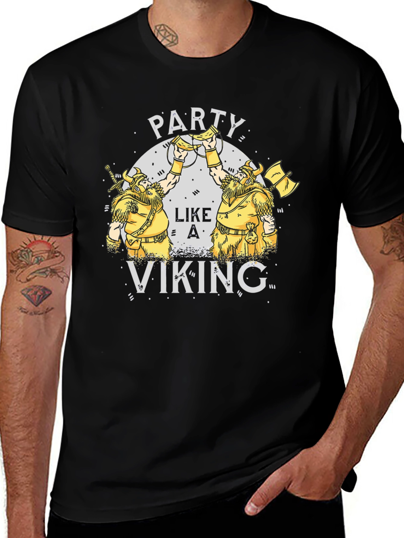 Party Like a Viking Graphic Tee