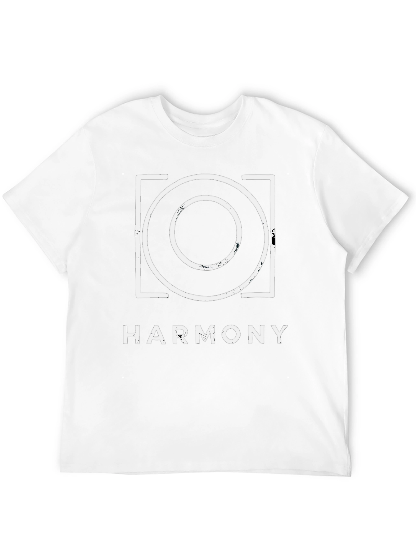 Harmony Graphic Tee - Circle Square Design