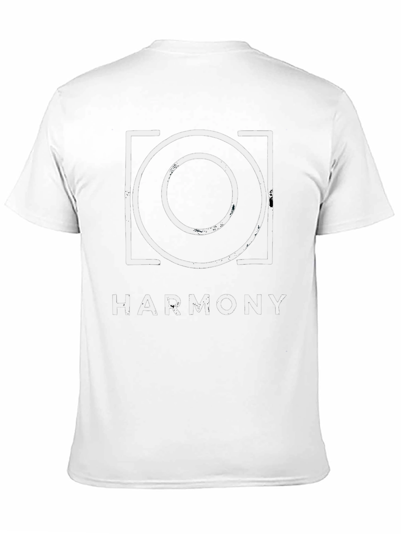 Harmony Graphic Tee - Circle Square Design