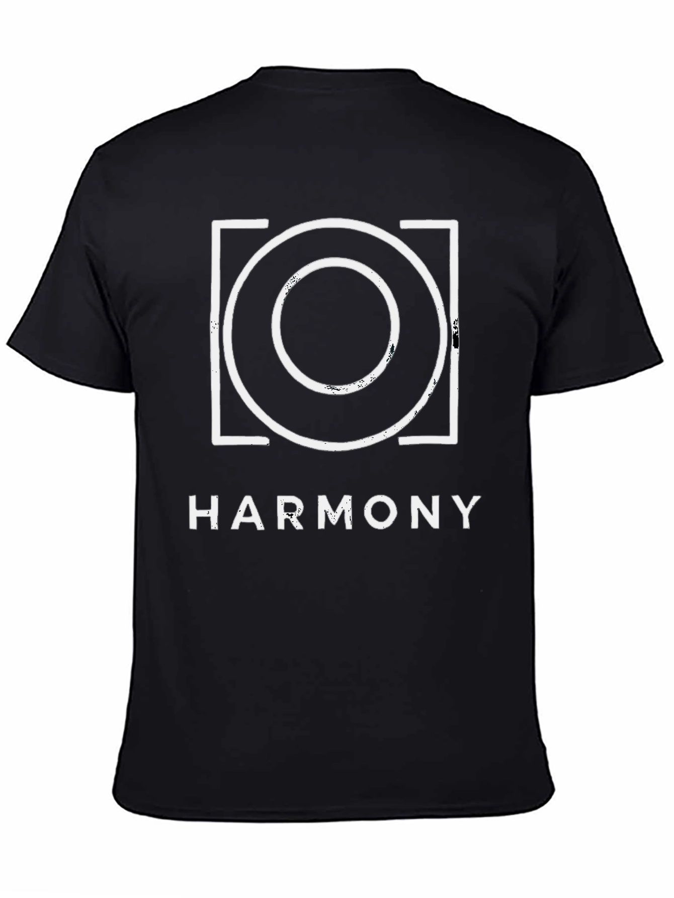 Harmony Graphic Tee - Circle Square Design