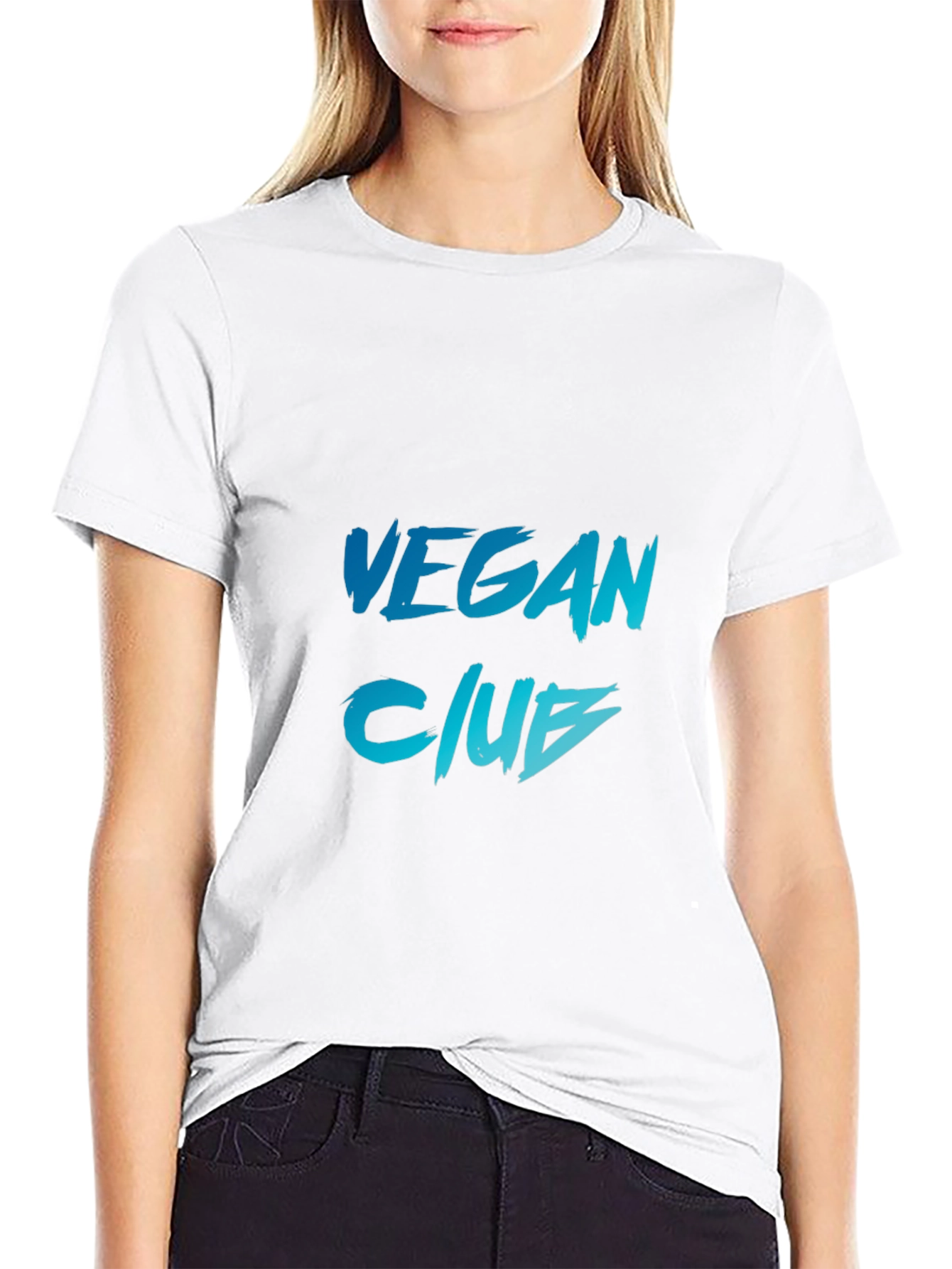 Vegan Club Black T-Shirt