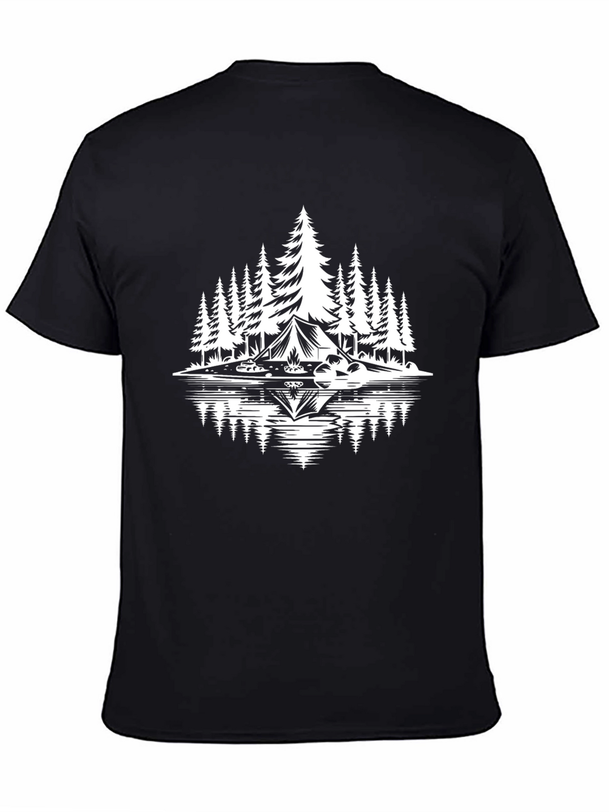 Camping Adventure Graphic T-Shirt