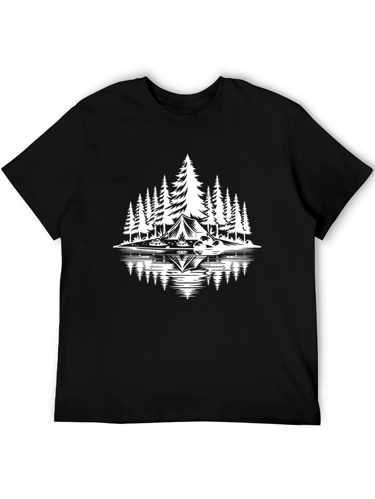 Camping Adventure Graphic T-Shirt