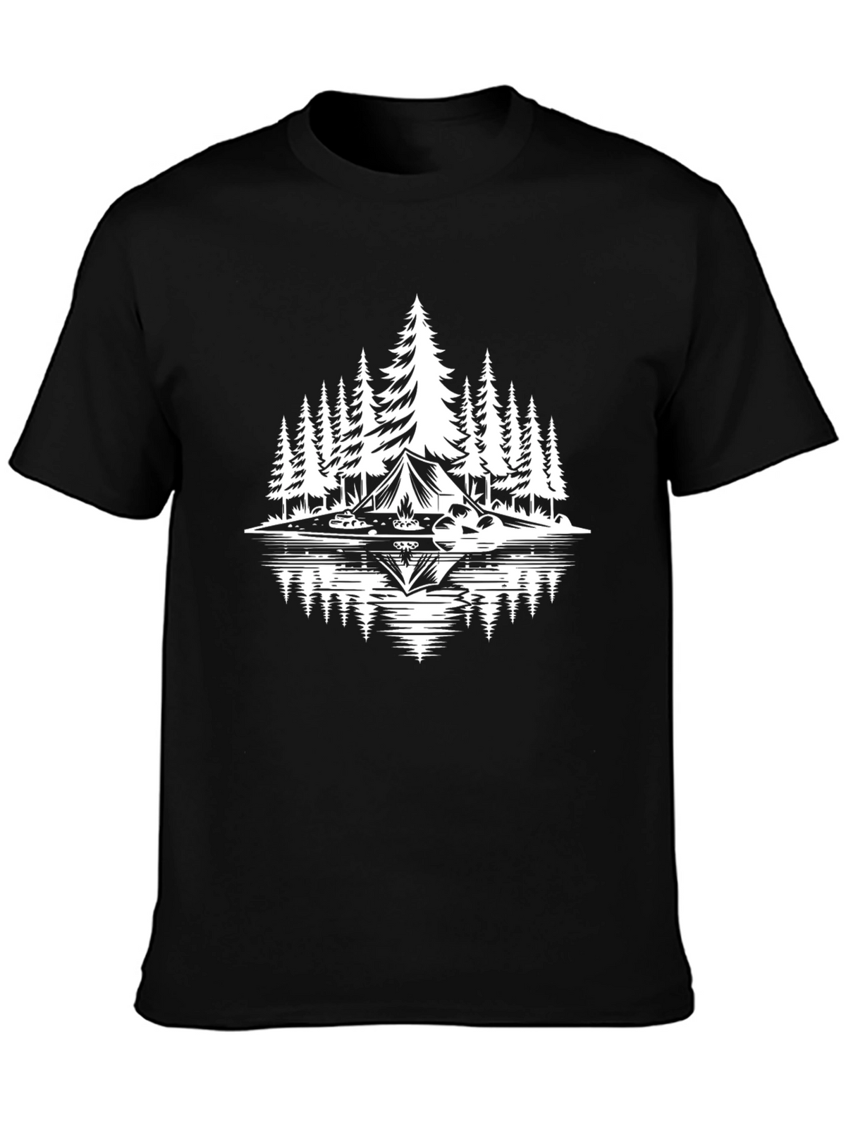Camping Adventure Graphic T-Shirt