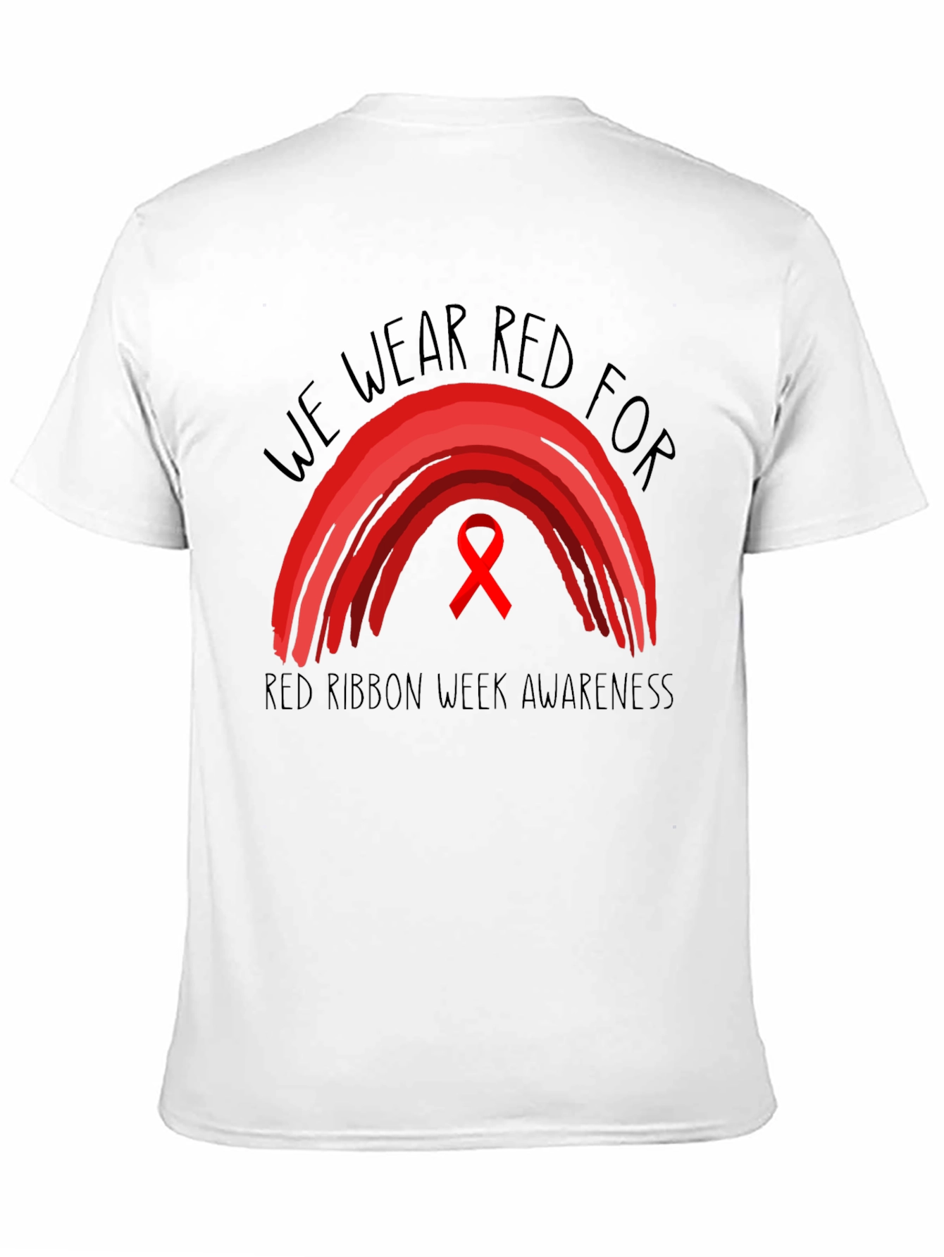 Red Ribbon Week Awareness T-Shirt