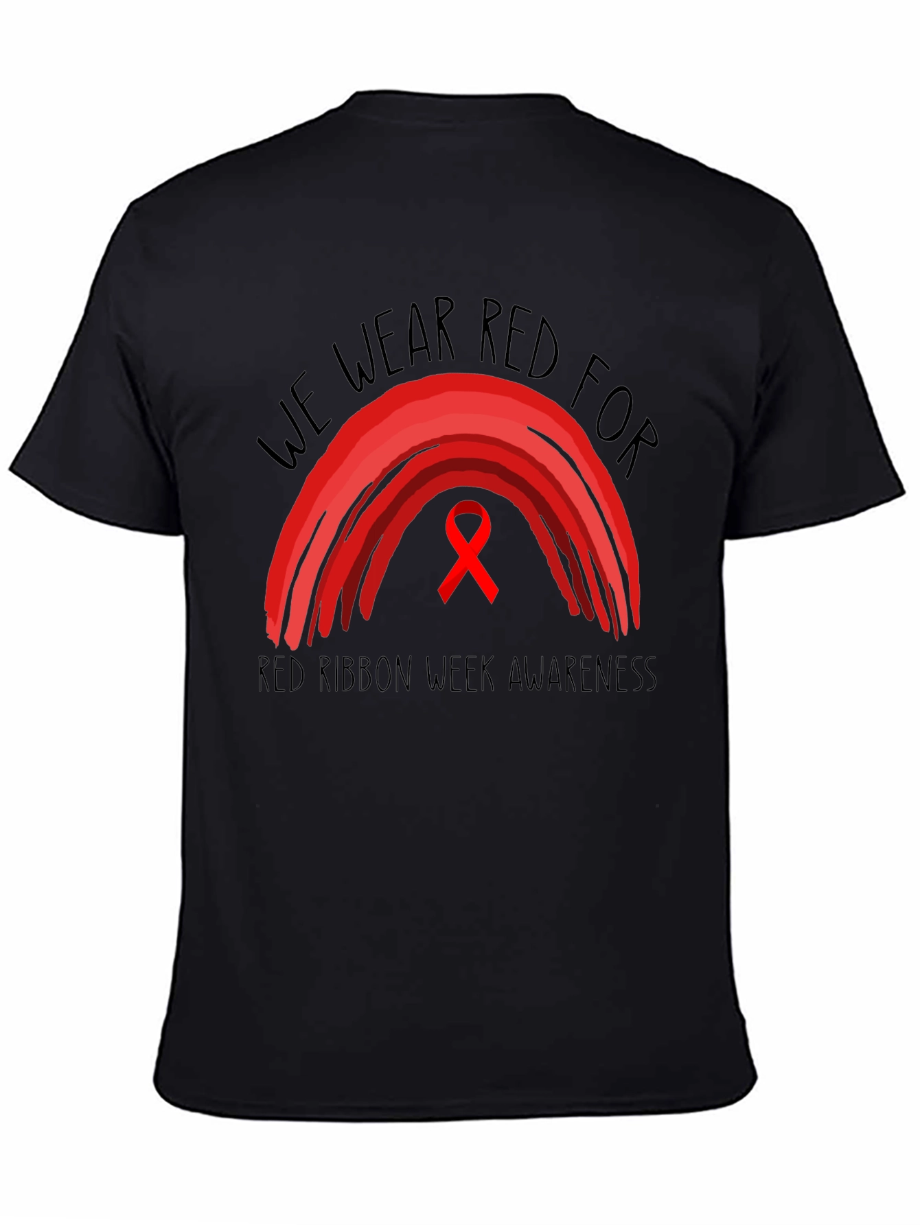 Red Ribbon Week Awareness T-Shirt