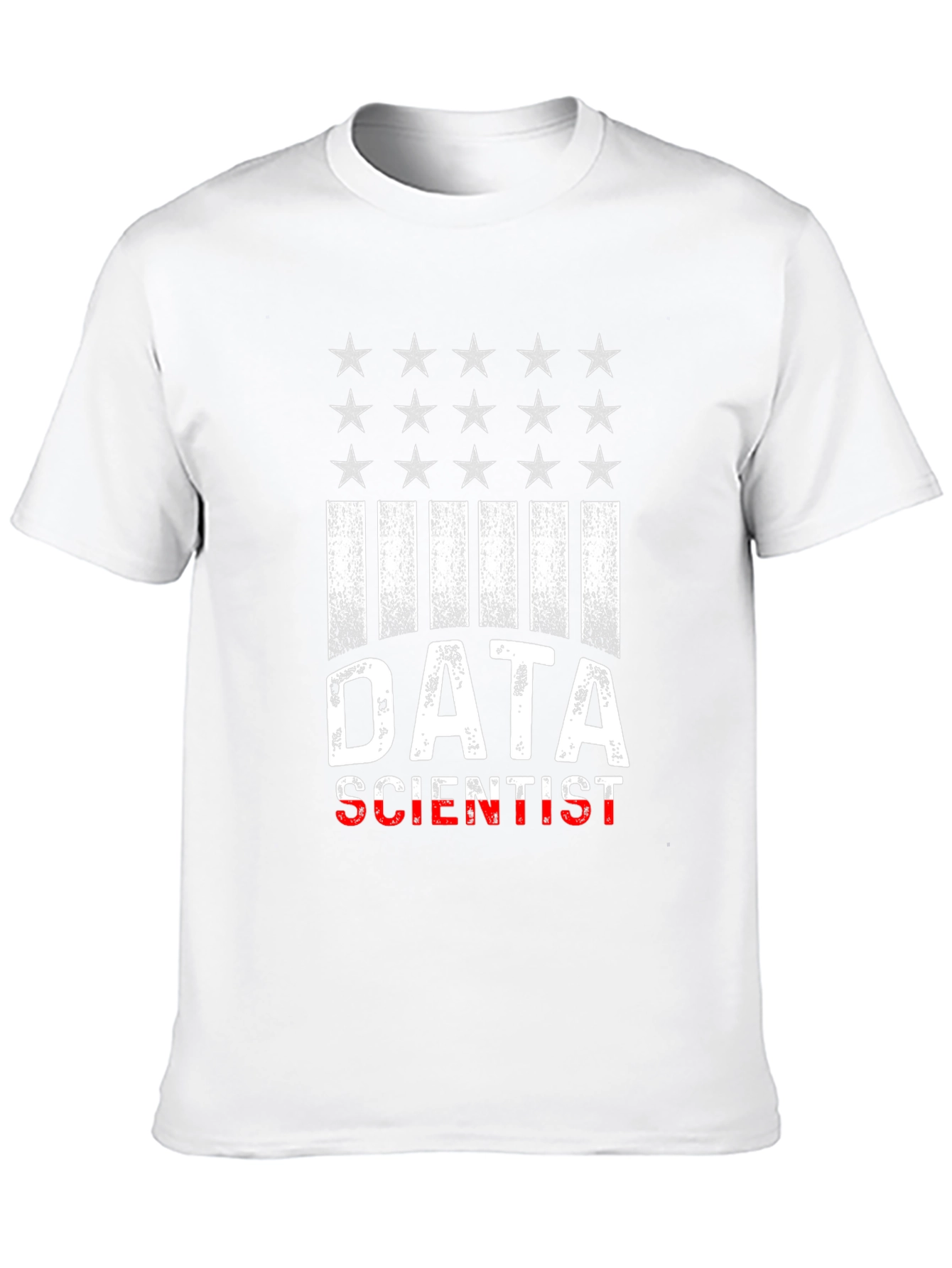 Data Scientist T-Shirt - American Flag Design