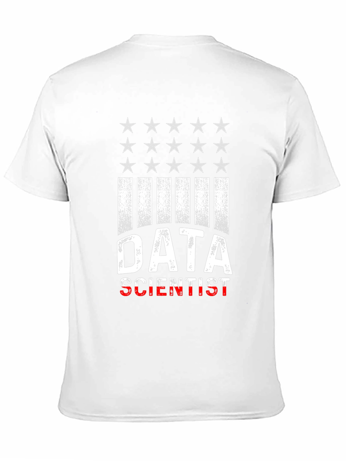 Data Scientist T-Shirt - American Flag Design