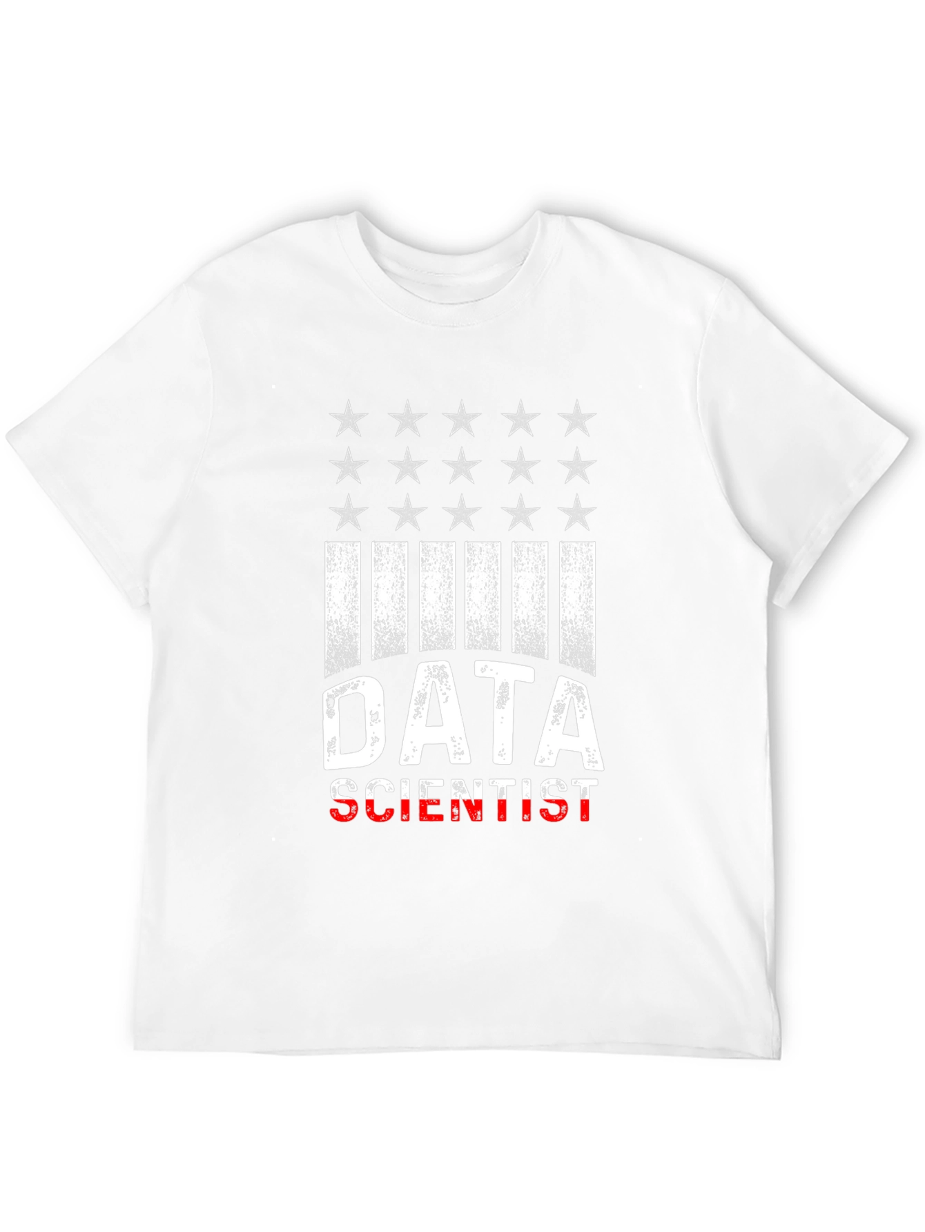 Data Scientist T-Shirt - American Flag Design