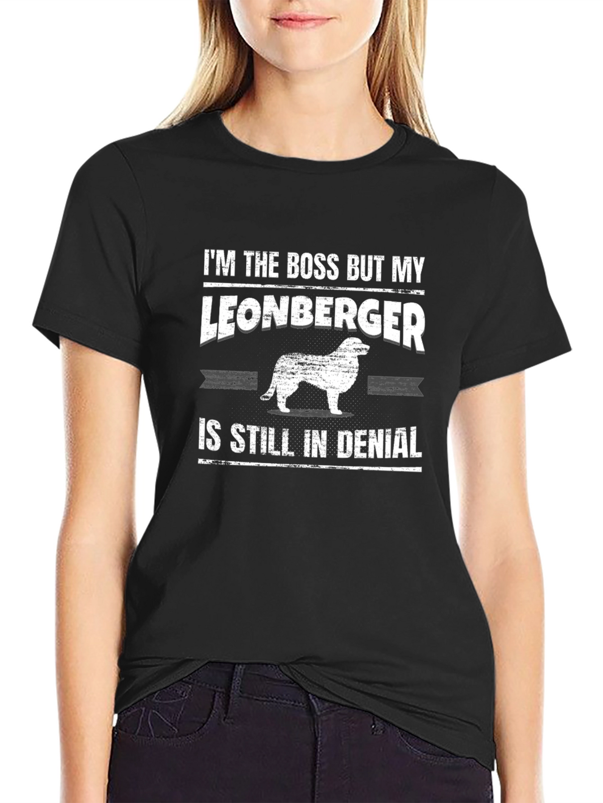 Leonberger Boss T-Shirt - Dog Breed Humor Tee