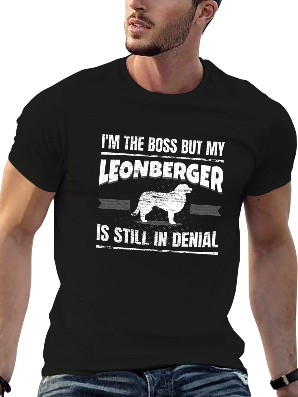 Leonberger Boss T-Shirt - Dog Breed Humor Tee