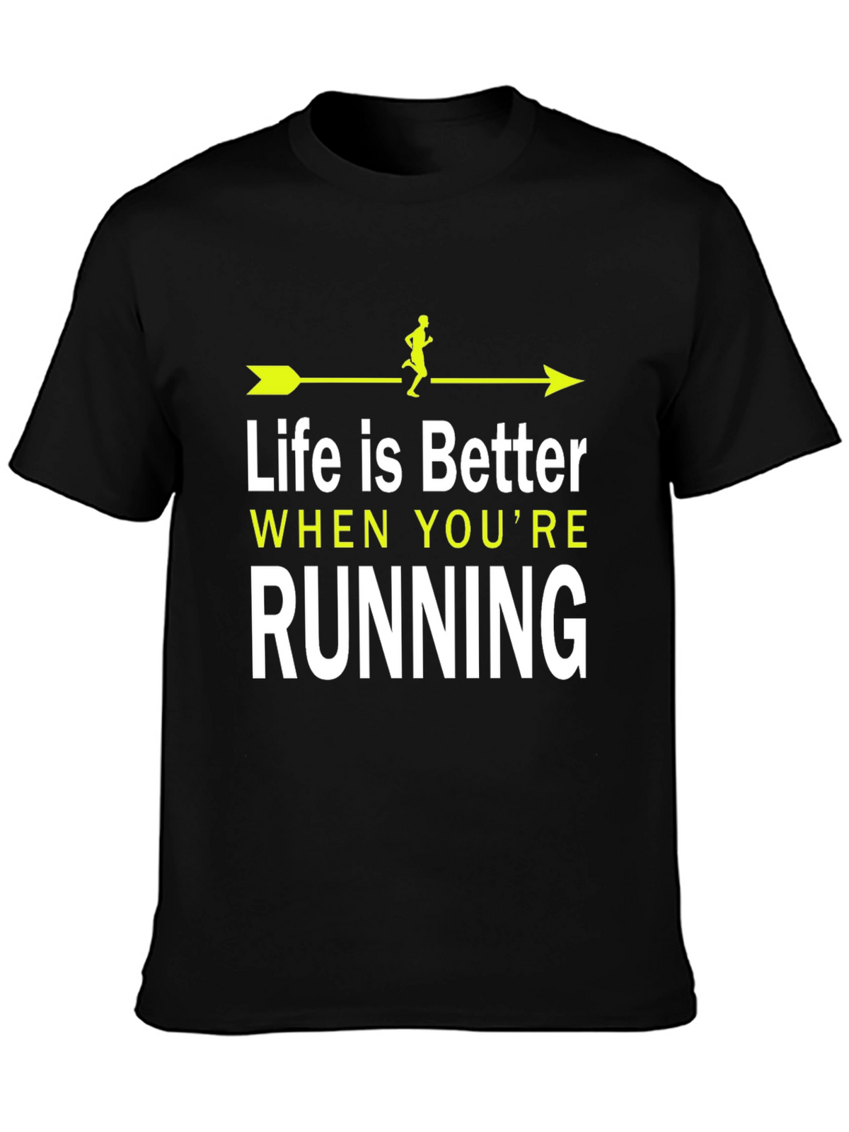 Life is Better Running Graphic Tee