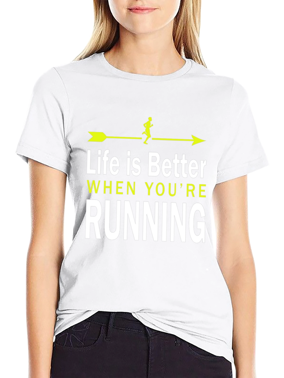 Life is Better Running Graphic Tee