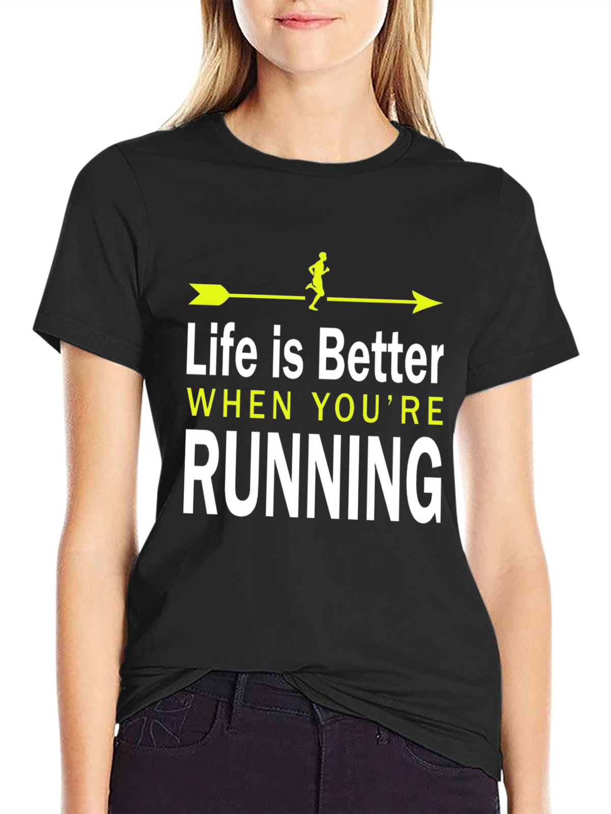 Life is Better Running Graphic Tee