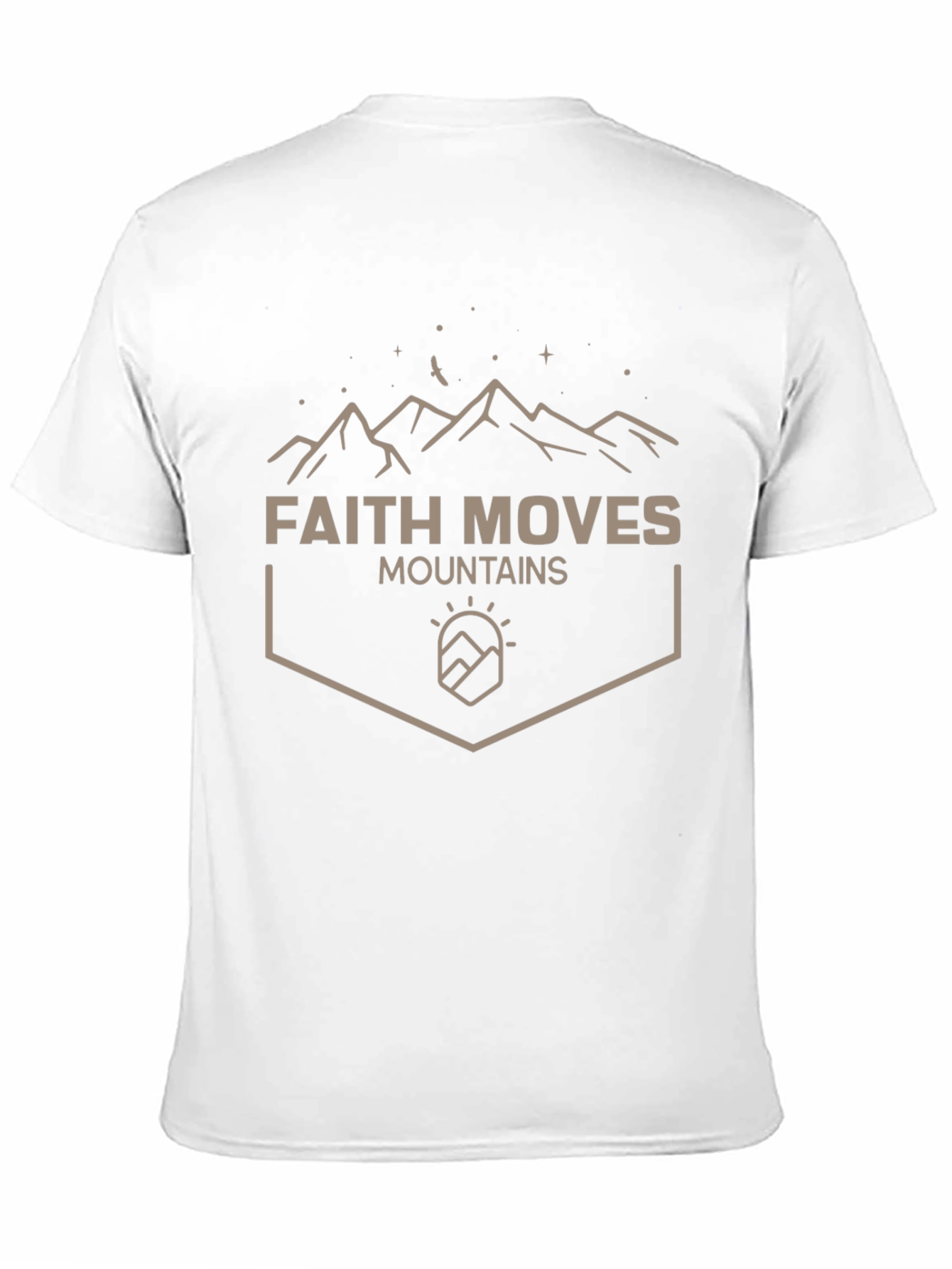 Faith Moves Mountains Graphic T-Shirt