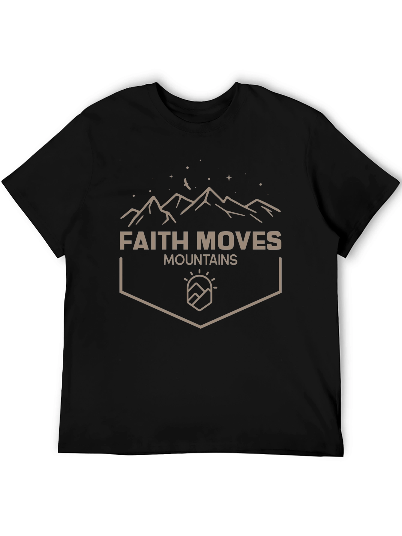 Faith Moves Mountains Graphic T-Shirt