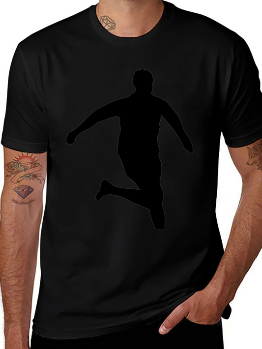 Silhouette Runner Black T-Shirt