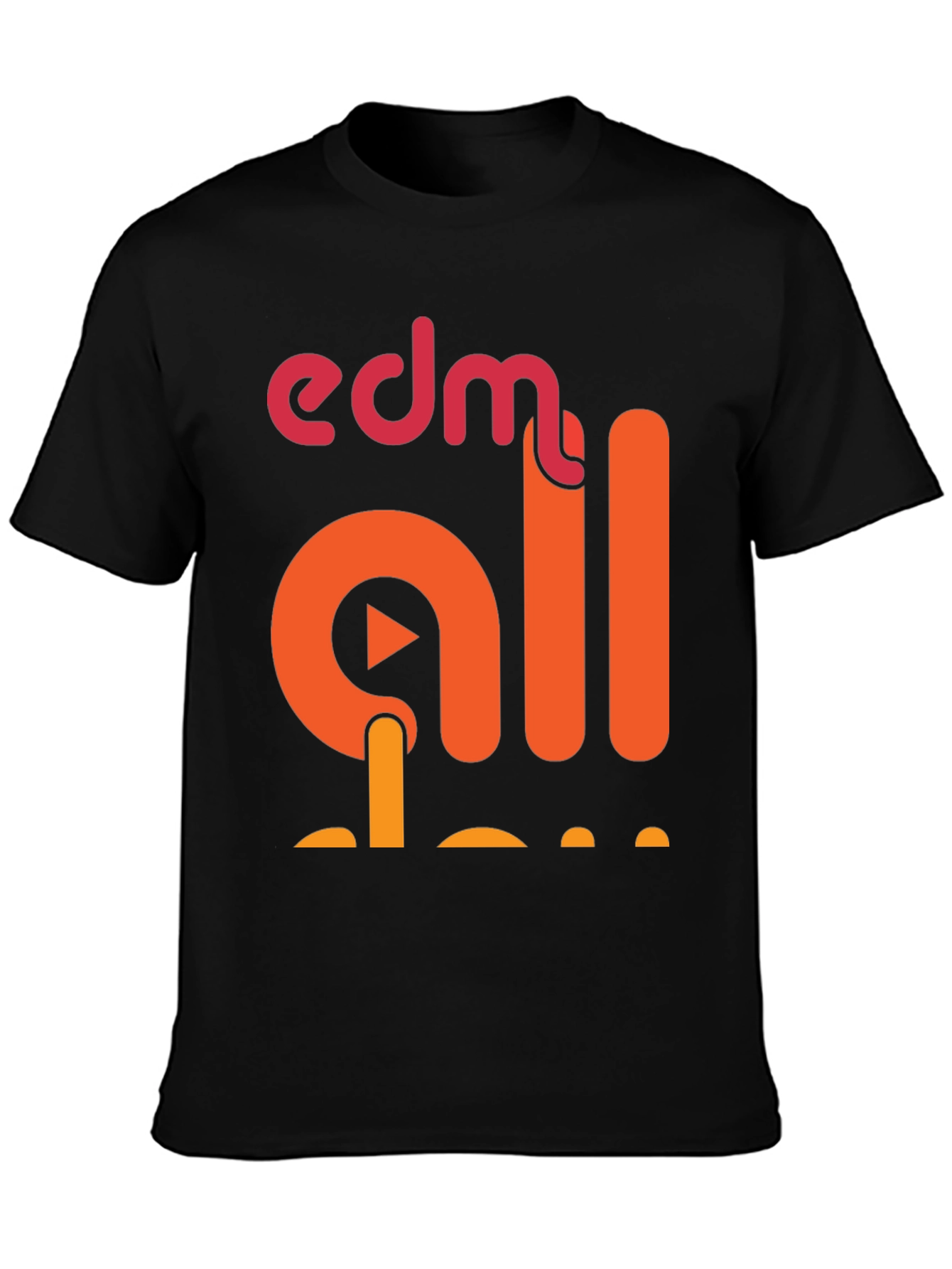 EDM All Day Graphic T-Shirt