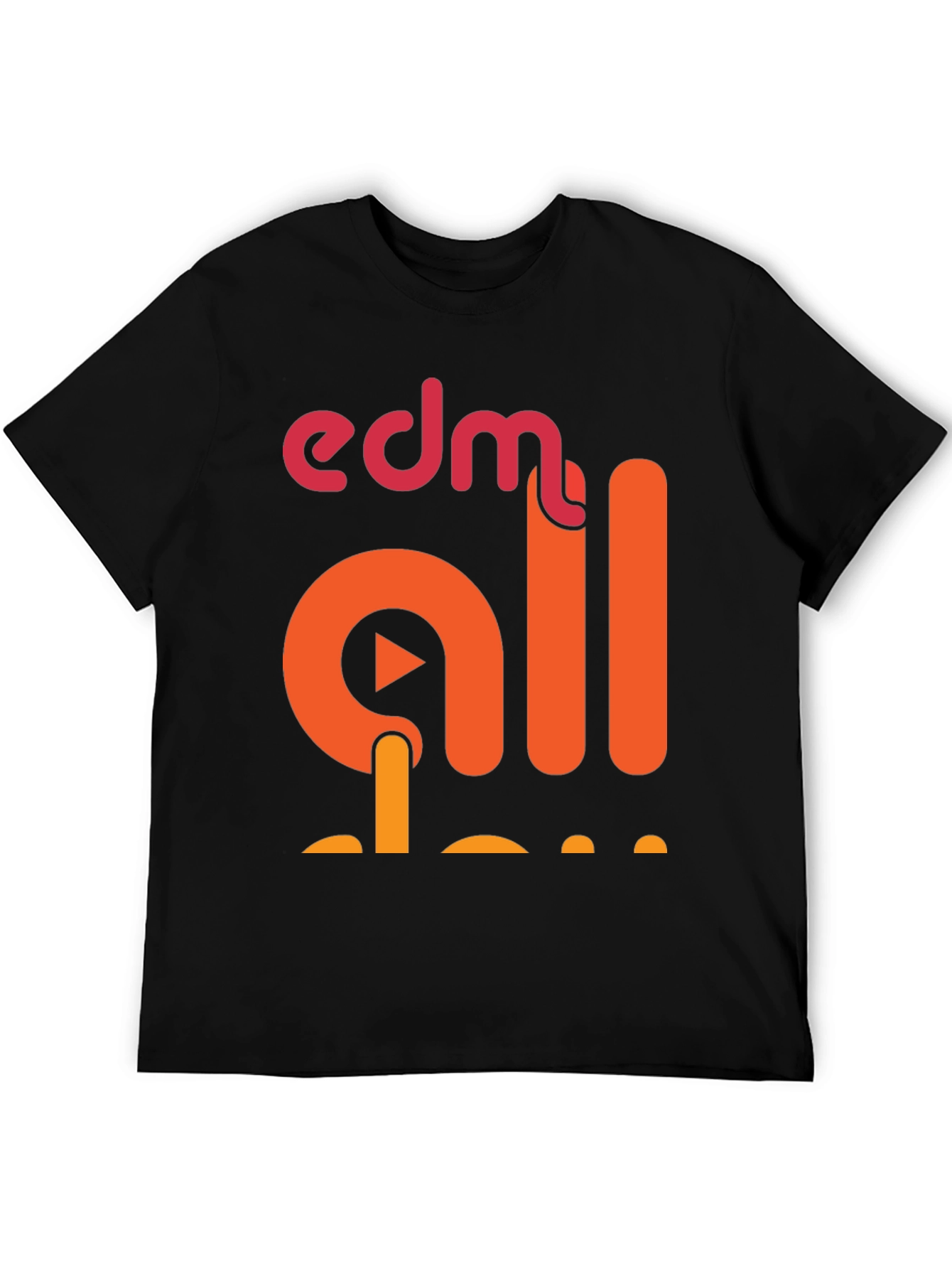 EDM All Day Graphic T-Shirt