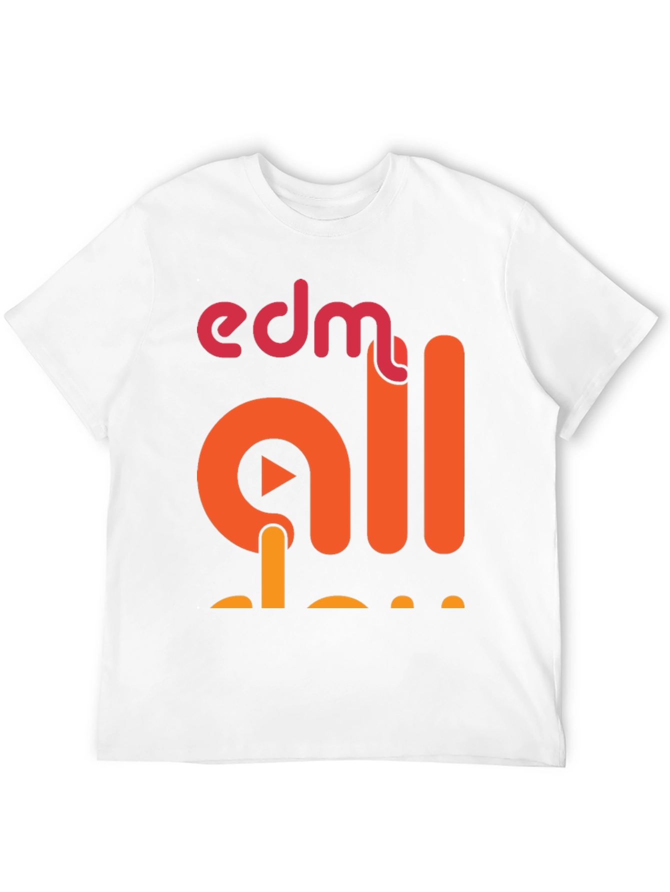 EDM All Day Graphic T-Shirt