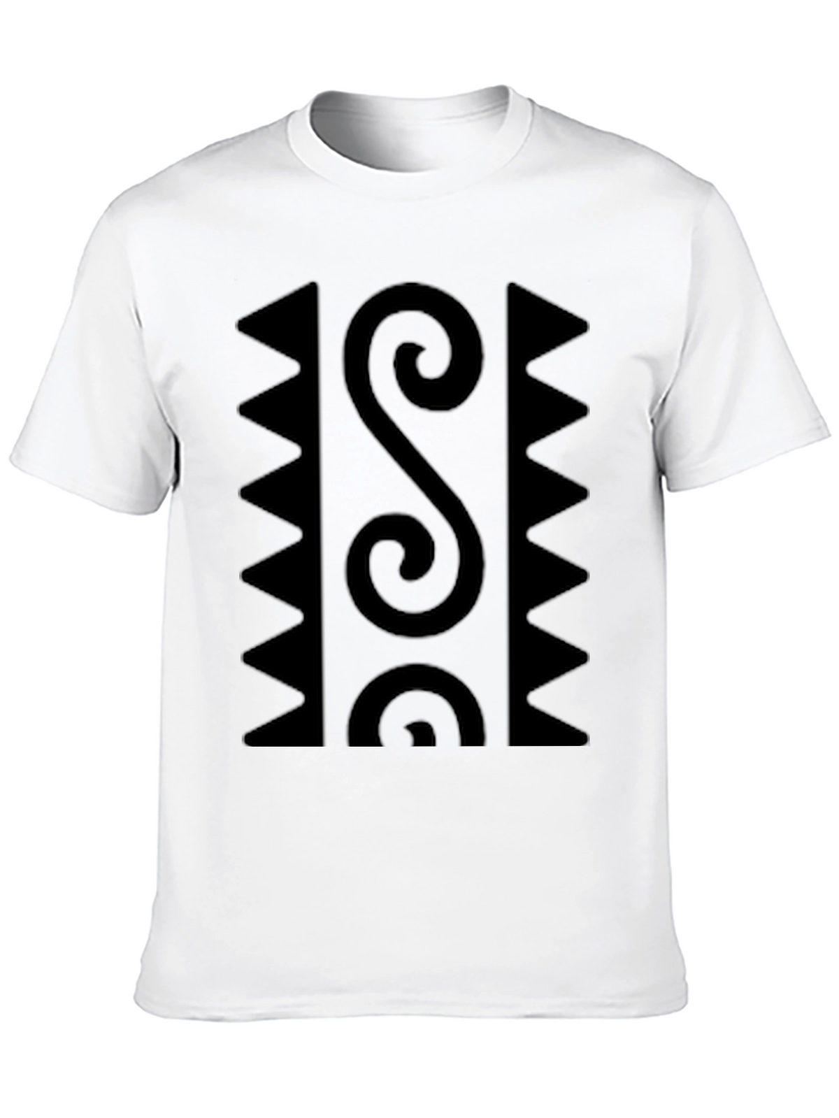 Graphic Print Black Casual T-Shirt
