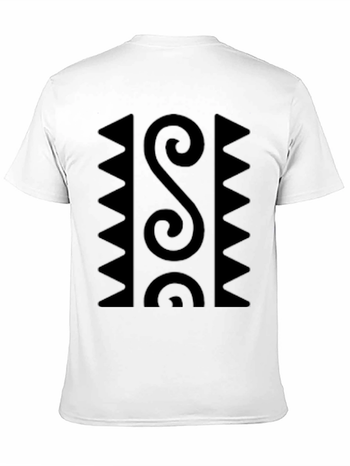 Graphic Print Black Casual T-Shirt