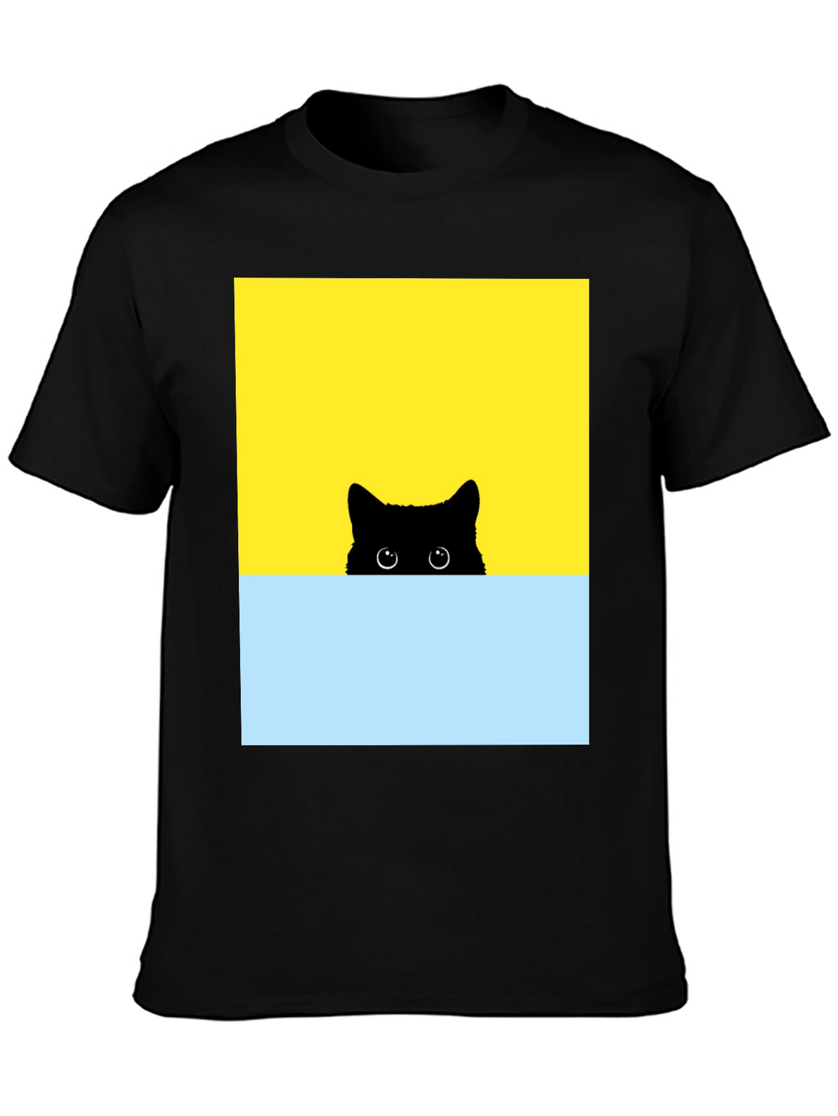 Peek-a-Boo Cat Graphic Tee