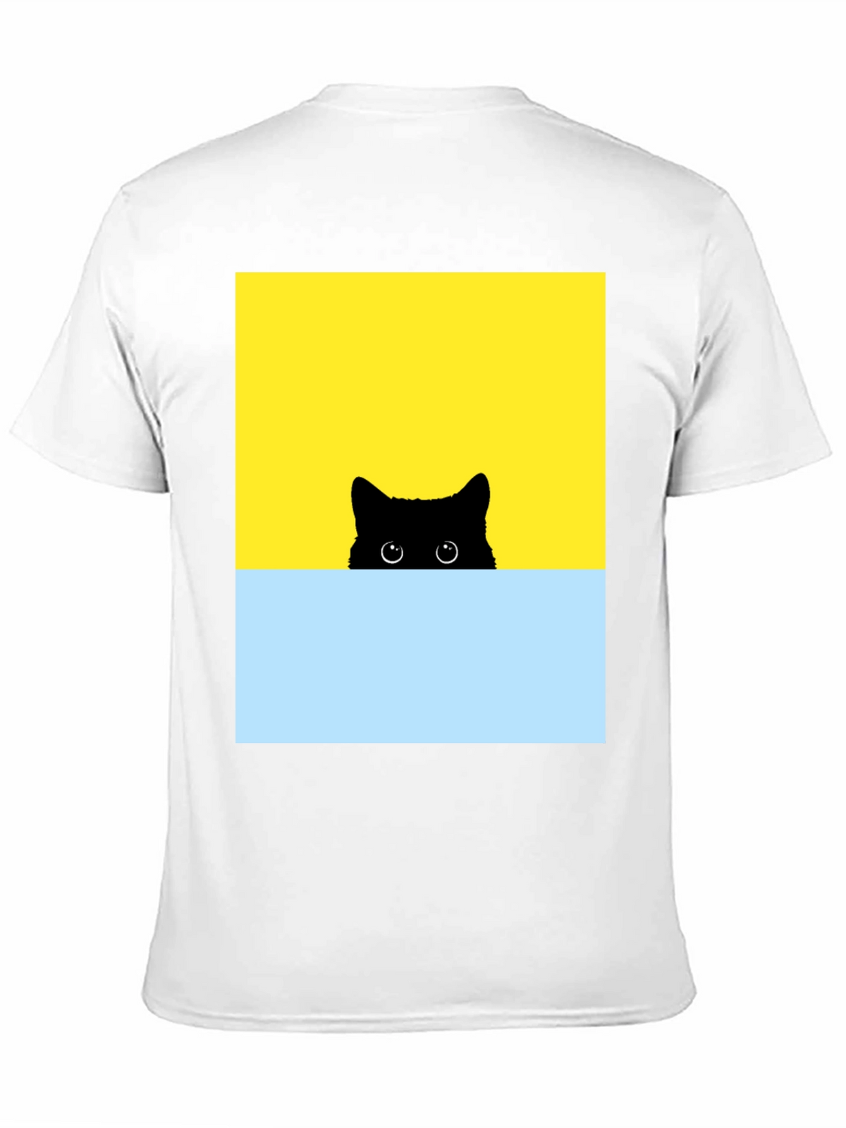Peek-a-Boo Cat Graphic Tee