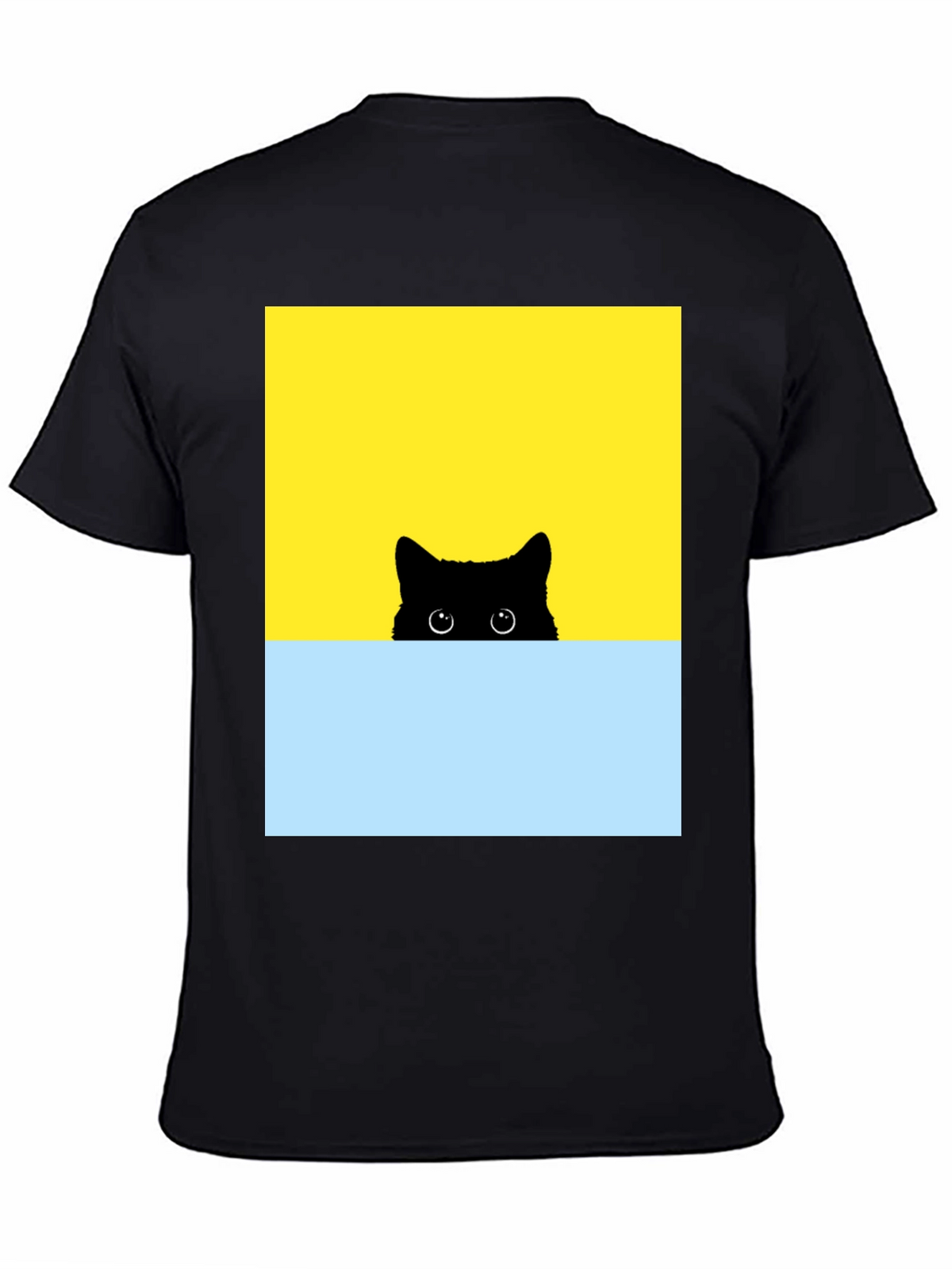 Peek-a-Boo Cat Graphic Tee