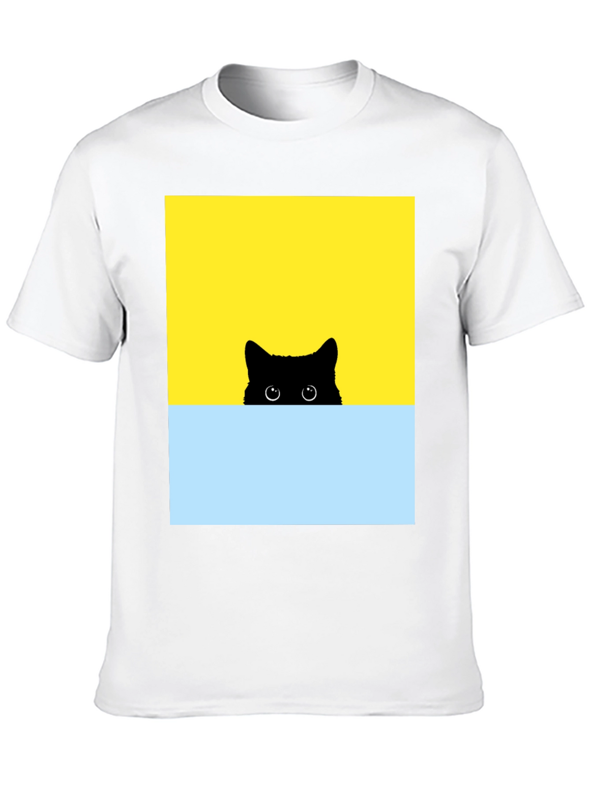 Peek-a-Boo Cat Graphic Tee