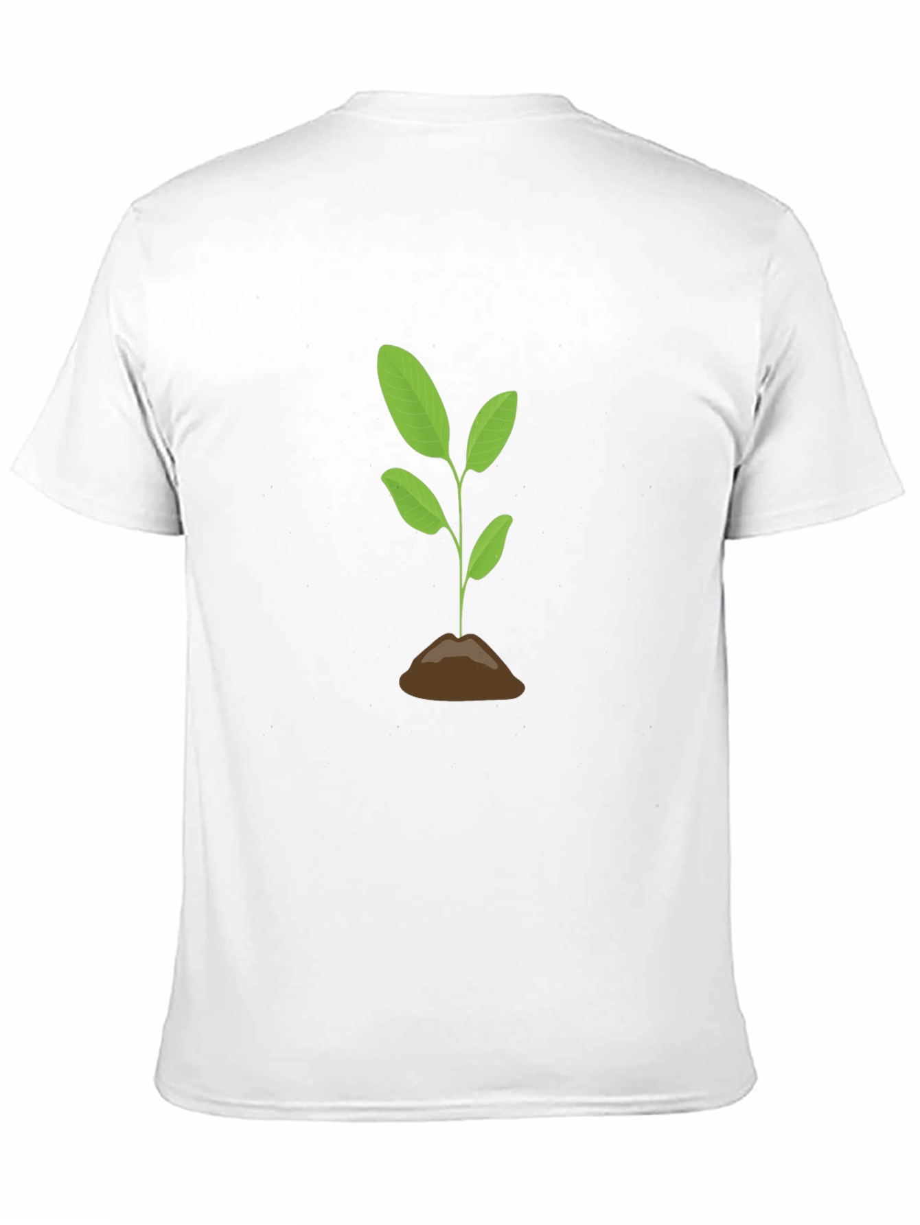Plant Life Graphic Tee - Soft Cotton Black T-Shirt