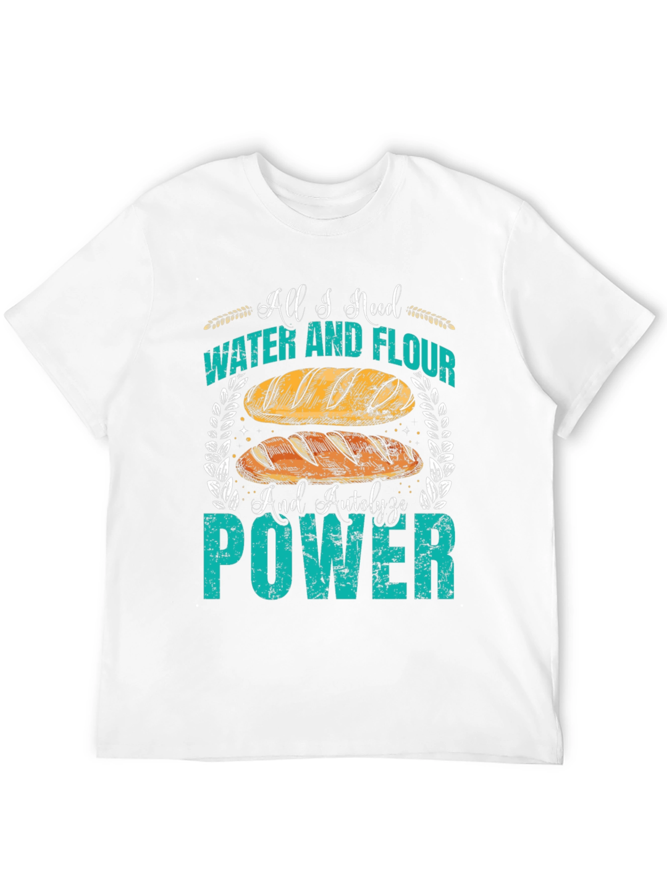 Baking T-Shirt - Water Flour & Autolyze Power