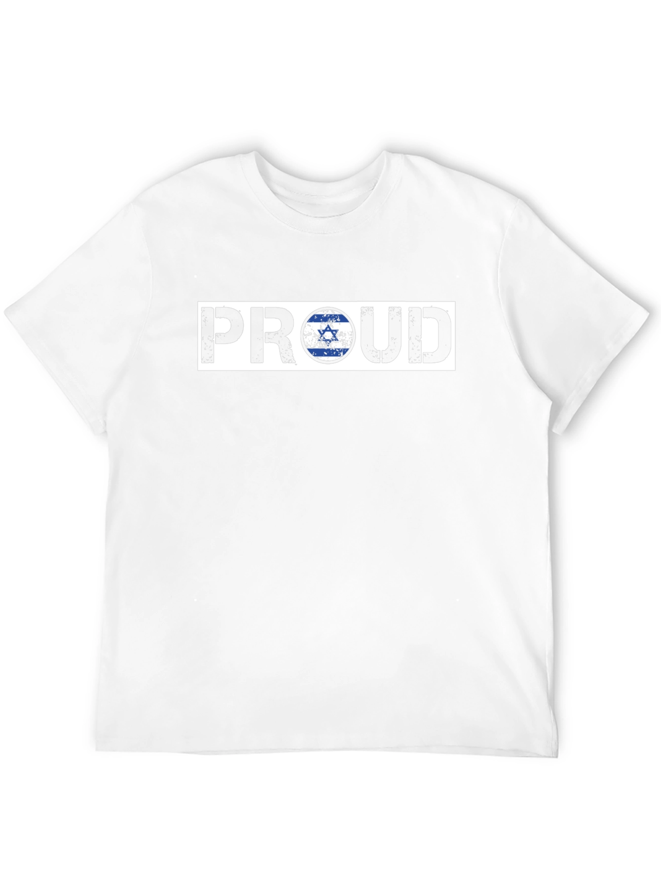 Proud Israel Flag Graphic T-Shirt
