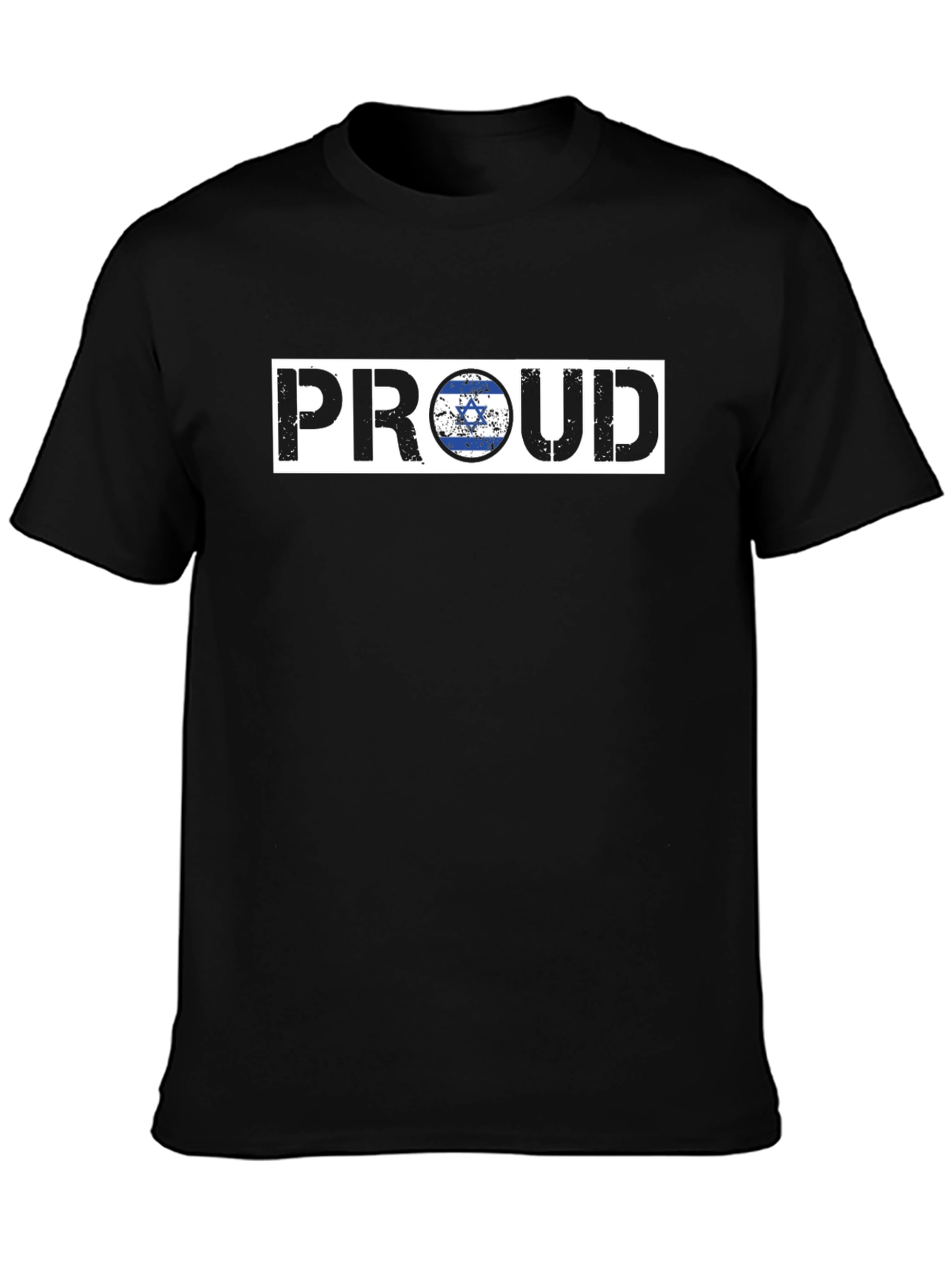 Proud Israel Flag Graphic T-Shirt