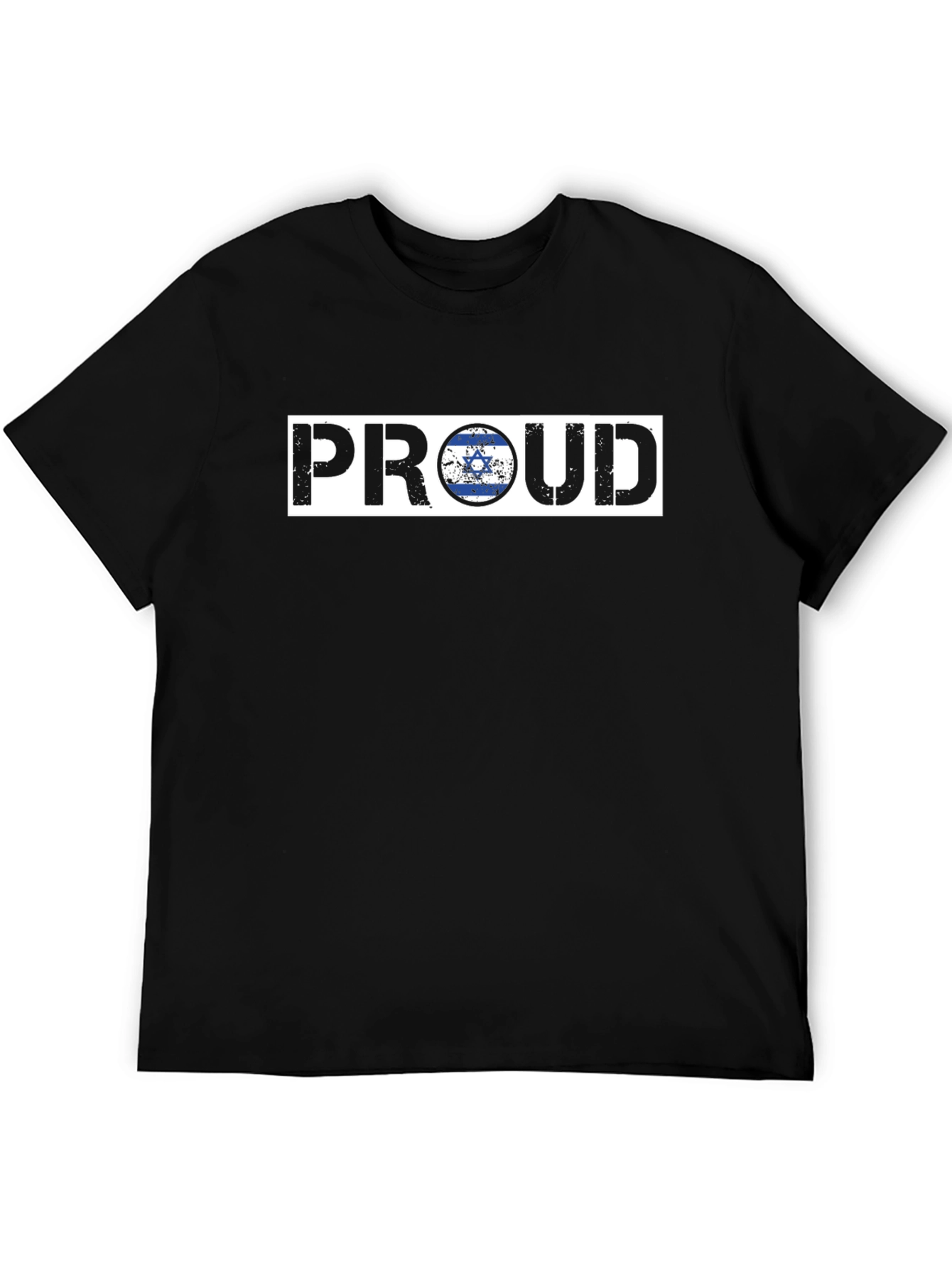 Proud Israel Flag Graphic T-Shirt
