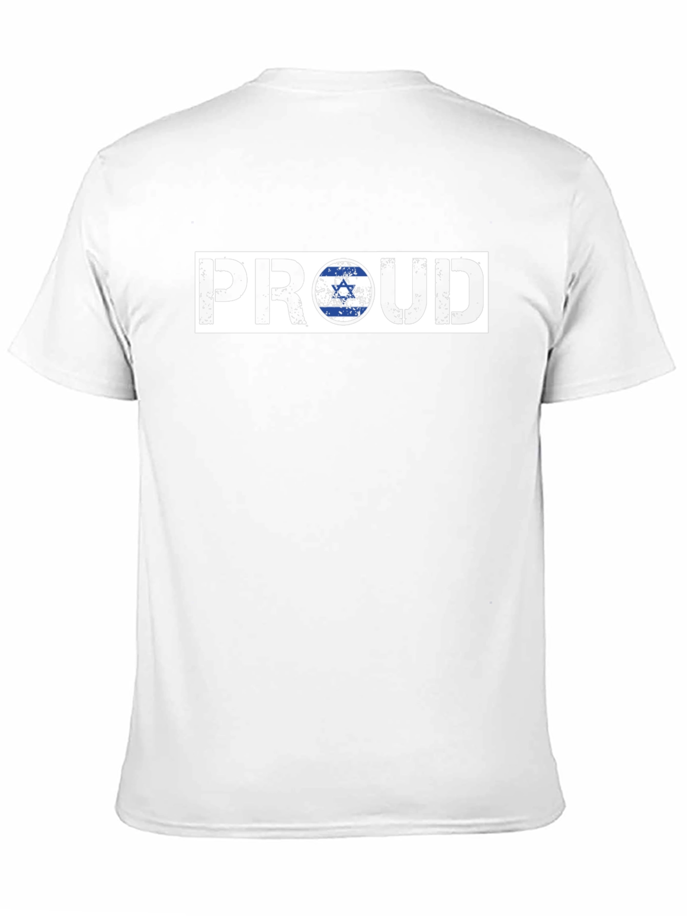 Proud Israel Flag Graphic T-Shirt