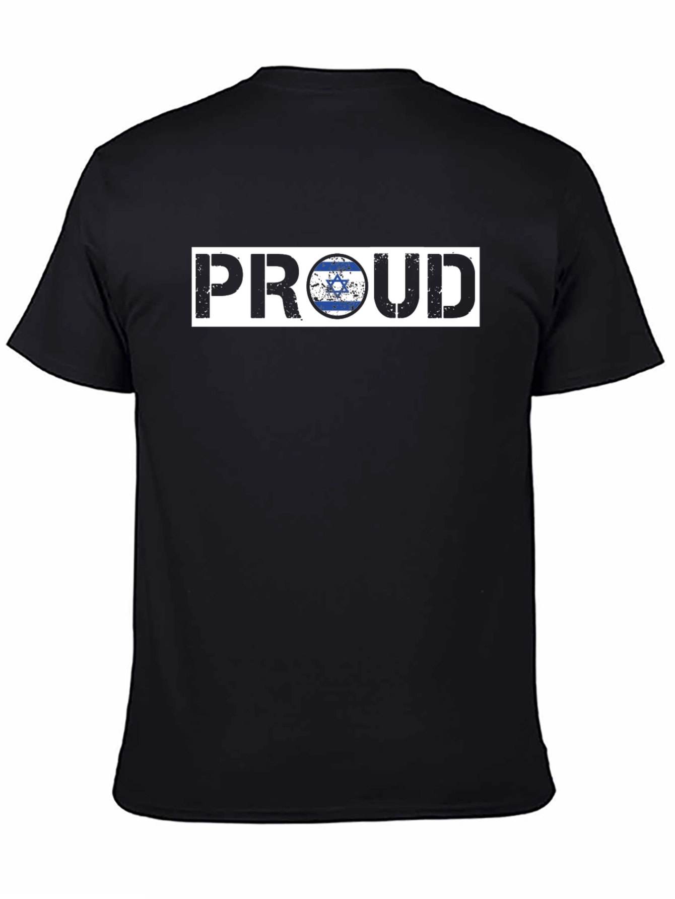 Proud Israel Flag Graphic T-Shirt