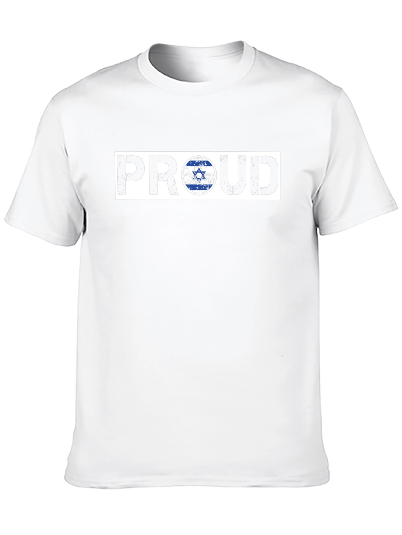 Proud Israel Flag Graphic T-Shirt