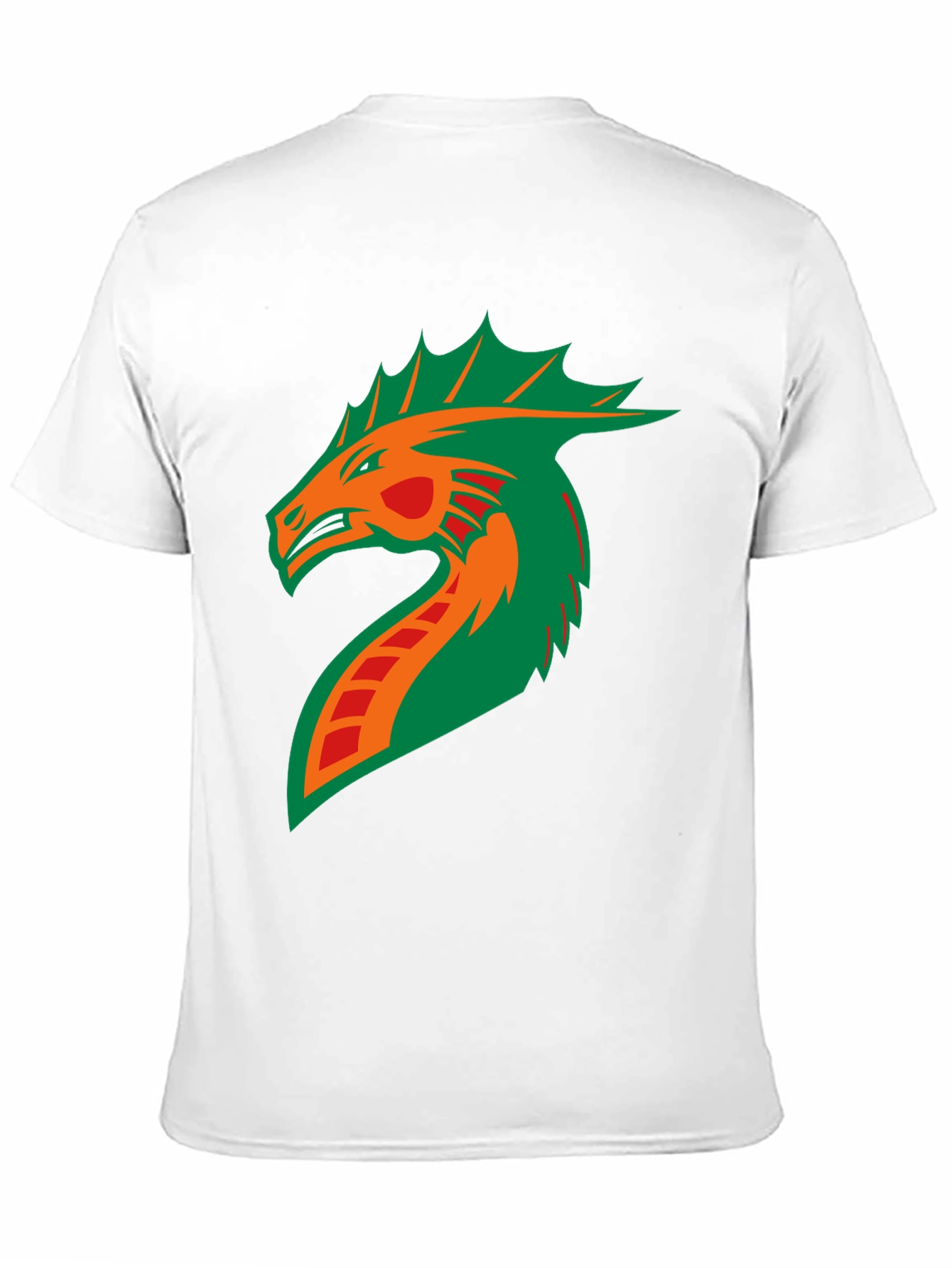 Dragon Graphic Print Black T-Shirt