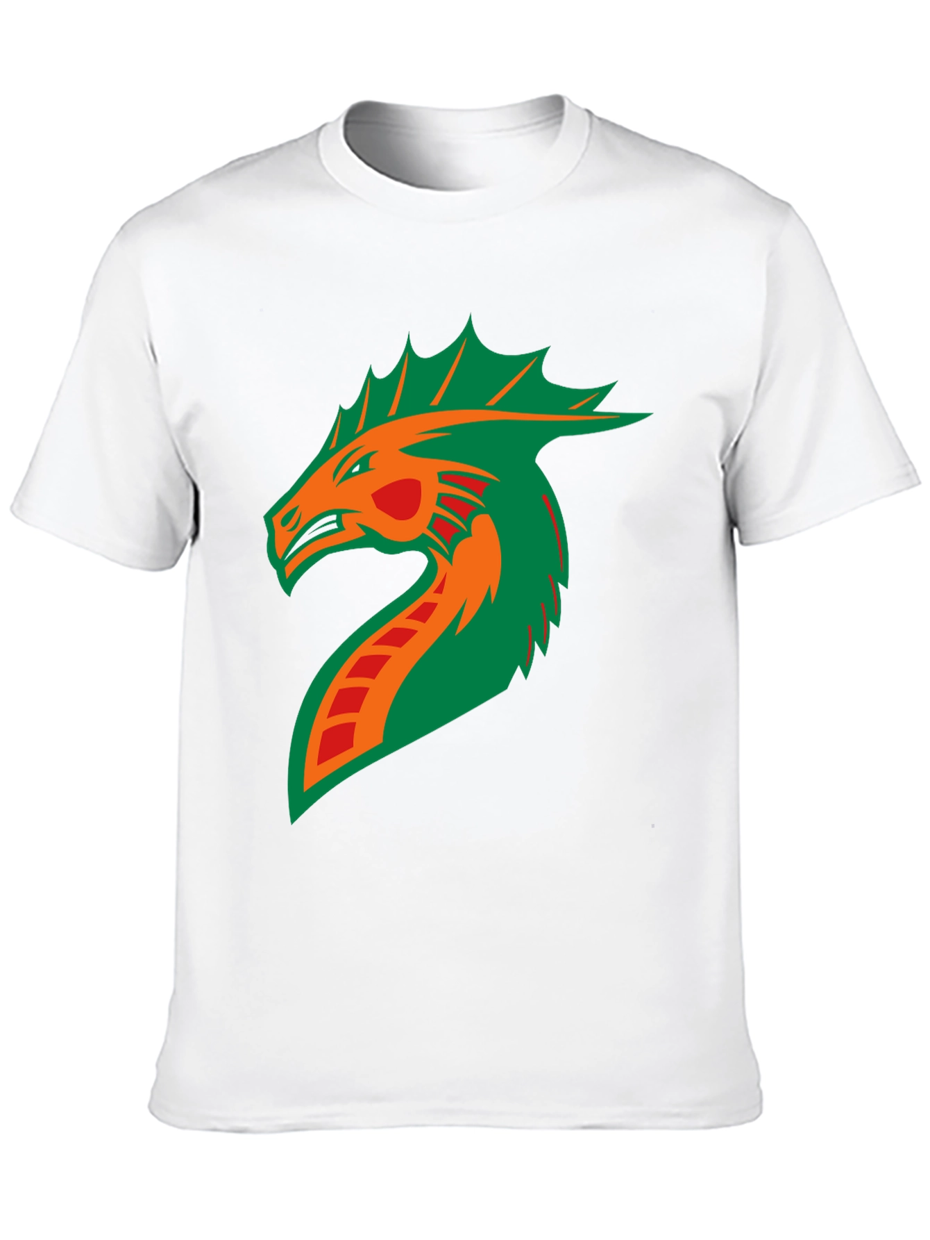 Dragon Graphic Print Black T-Shirt